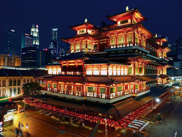 singapore local tour to temple