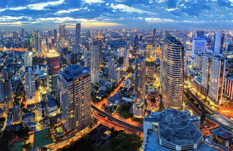 Bangkok Night Sky