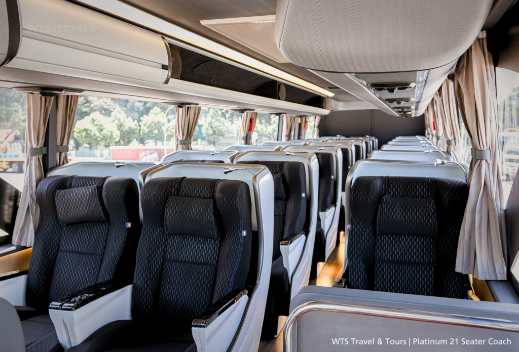 WTS Platinum 21 Seater Coach - Interior