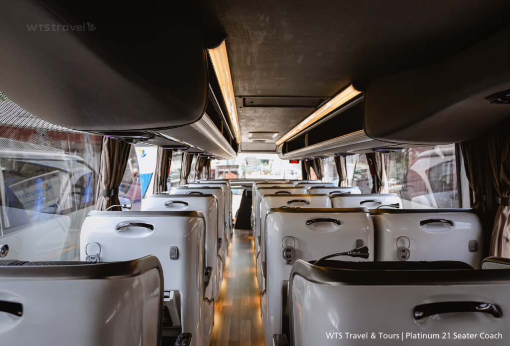 WTS Platinum 21 Seater Coach - Interior (Back)