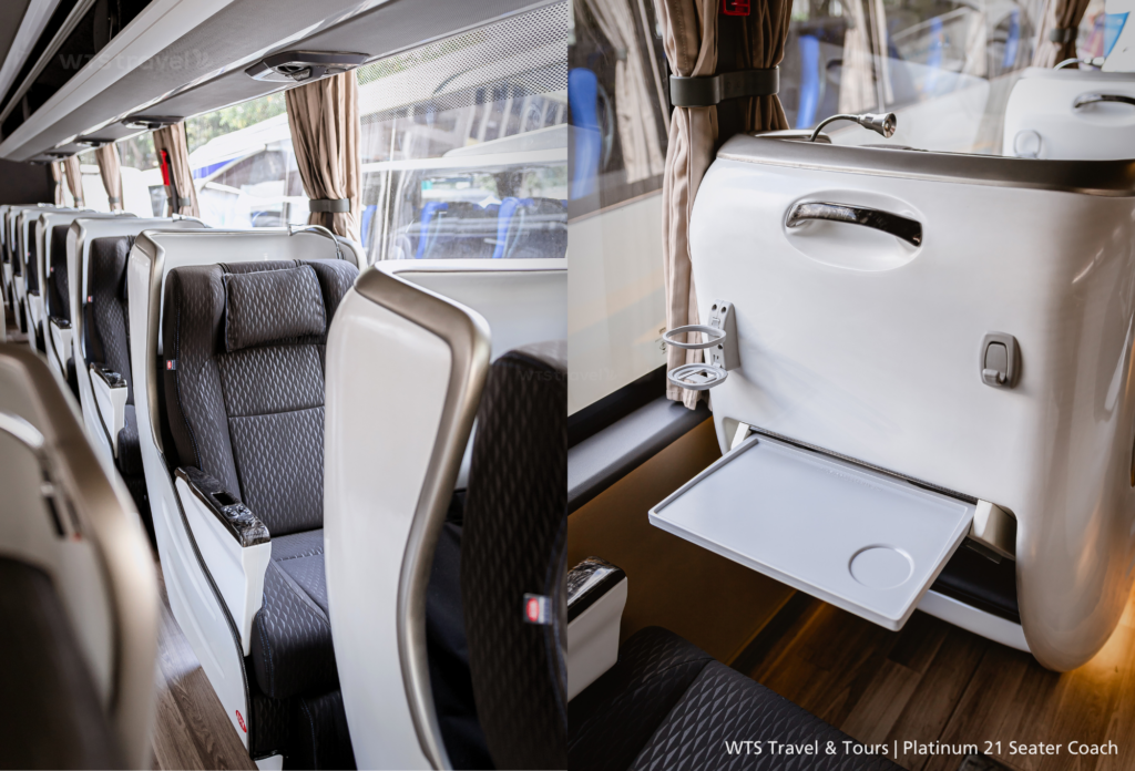 WTS Platinum 21 Seater Coach - Seat Details