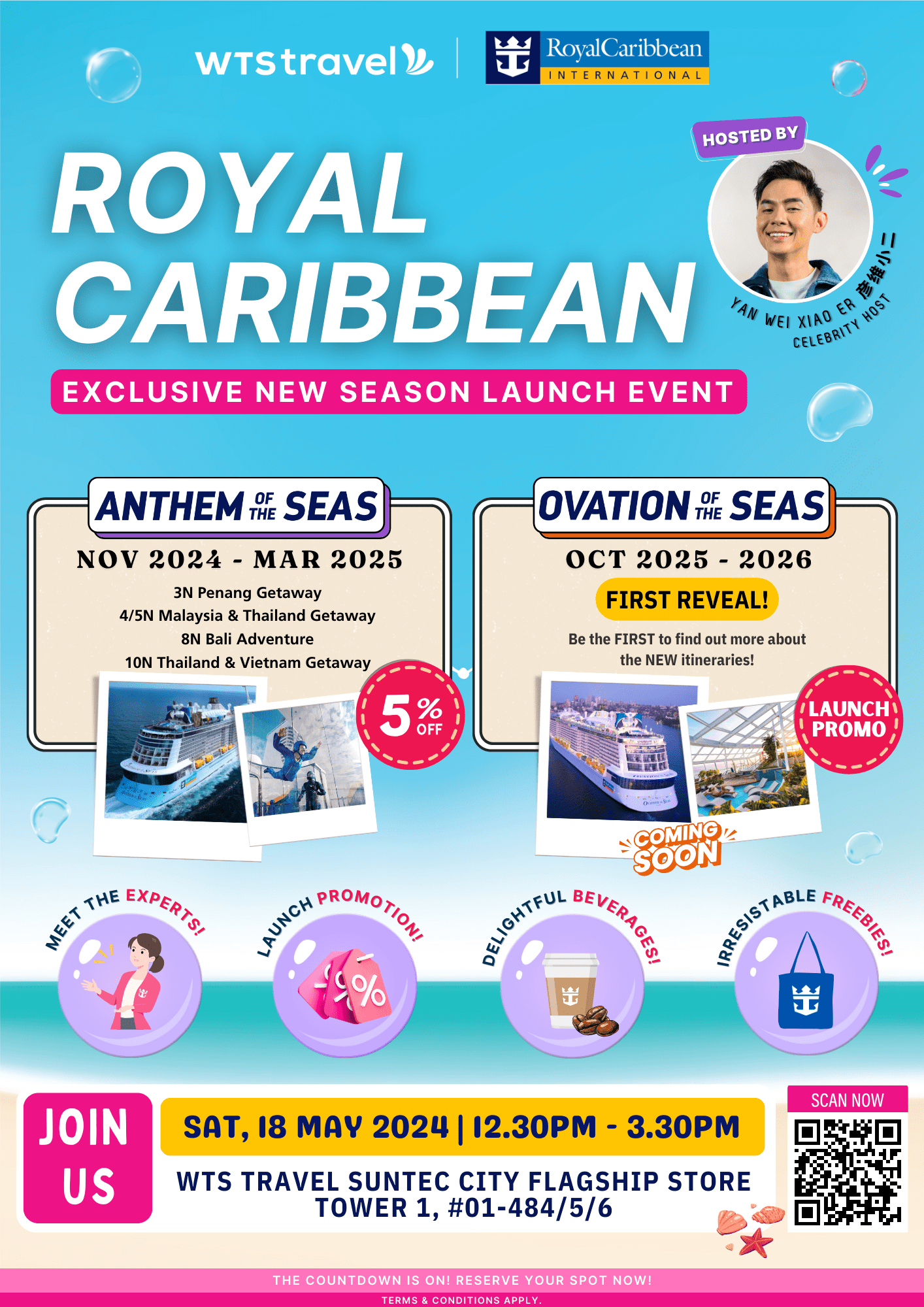 Royal Caribbean Exclusive New Season Launch Event 18 May 2024 New 2