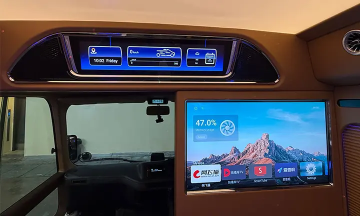 12 SEATER Onboard Entertainment