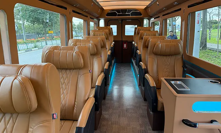 12 SEATER Spacious Luxury Interior​