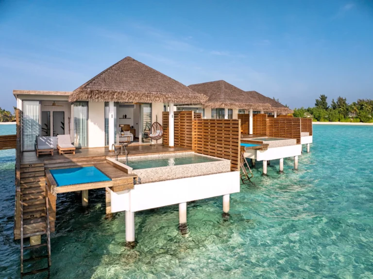Your private Overwater Pool Villa – where the sea is your front yard and the view never ends.