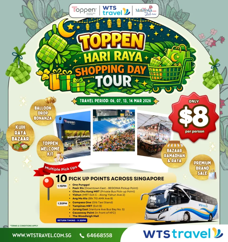 TOPPEN RAYA SHOPPING DAY TOUR SM
