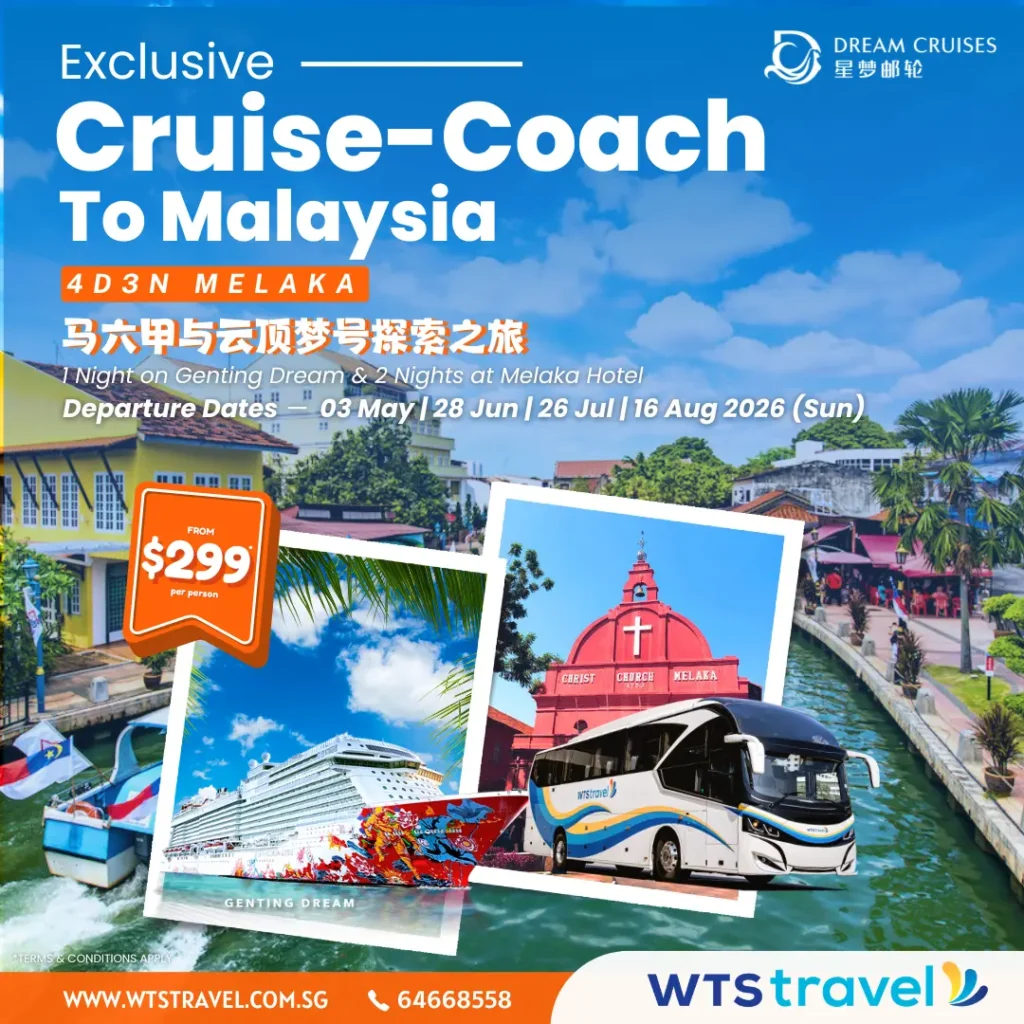 4D3N Cruise Coach Melaka 2 April