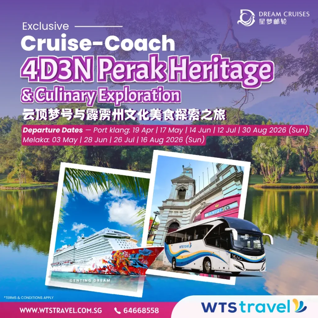 4D3N Cruise Coach Perak Heritage 02 April