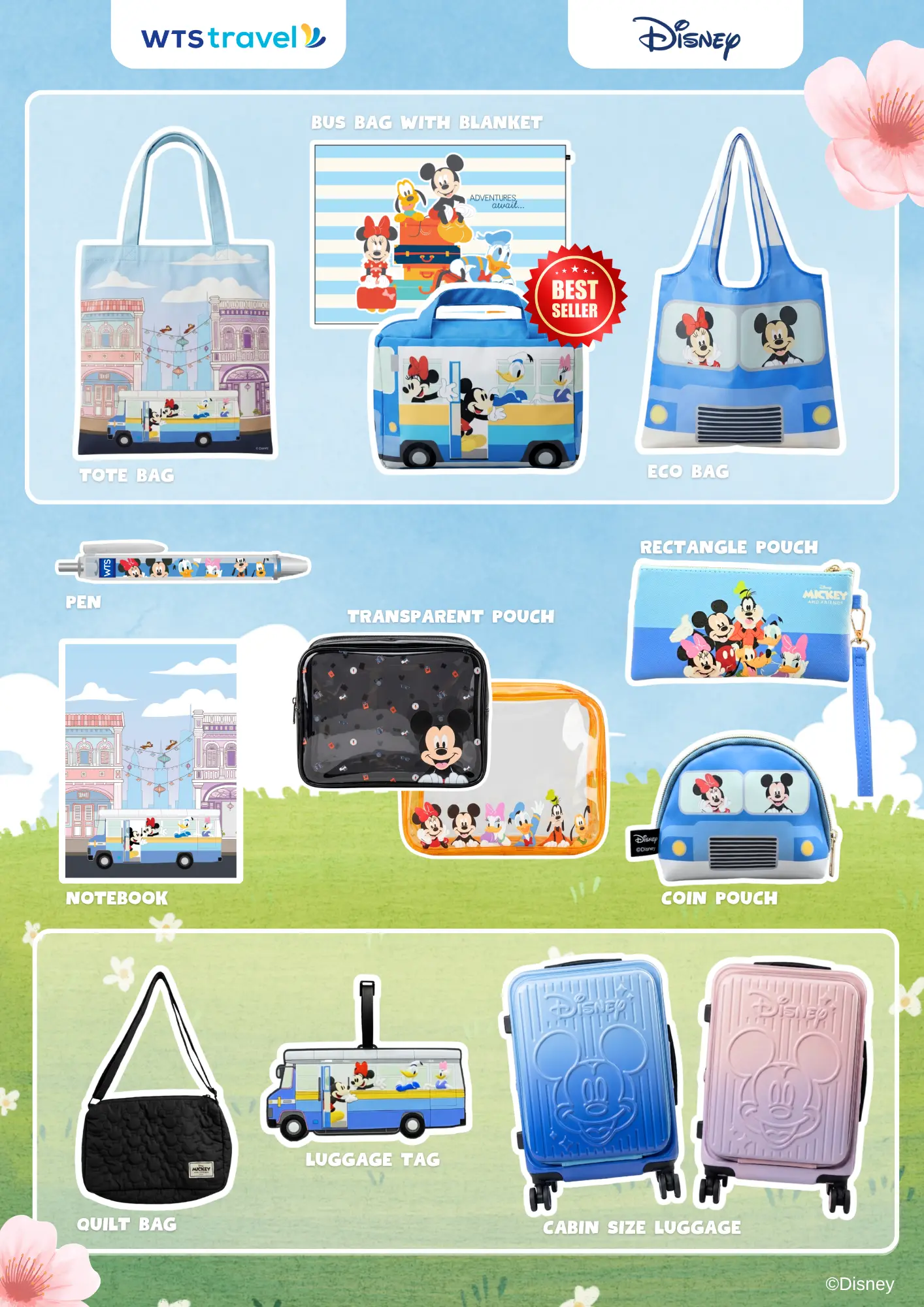 disney x wts travel list