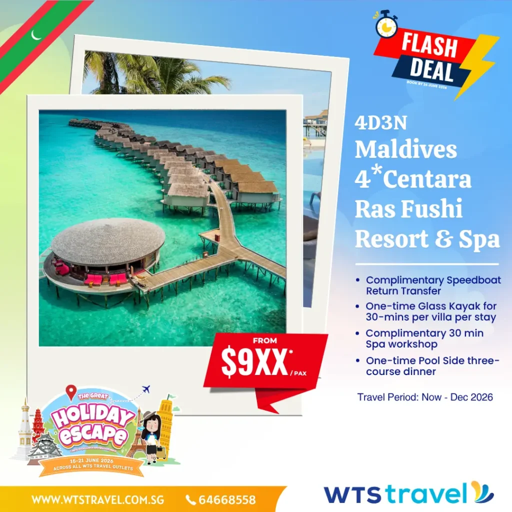 The Great Holiday Escape (15-21 June) 15 Maldives deals (no price)