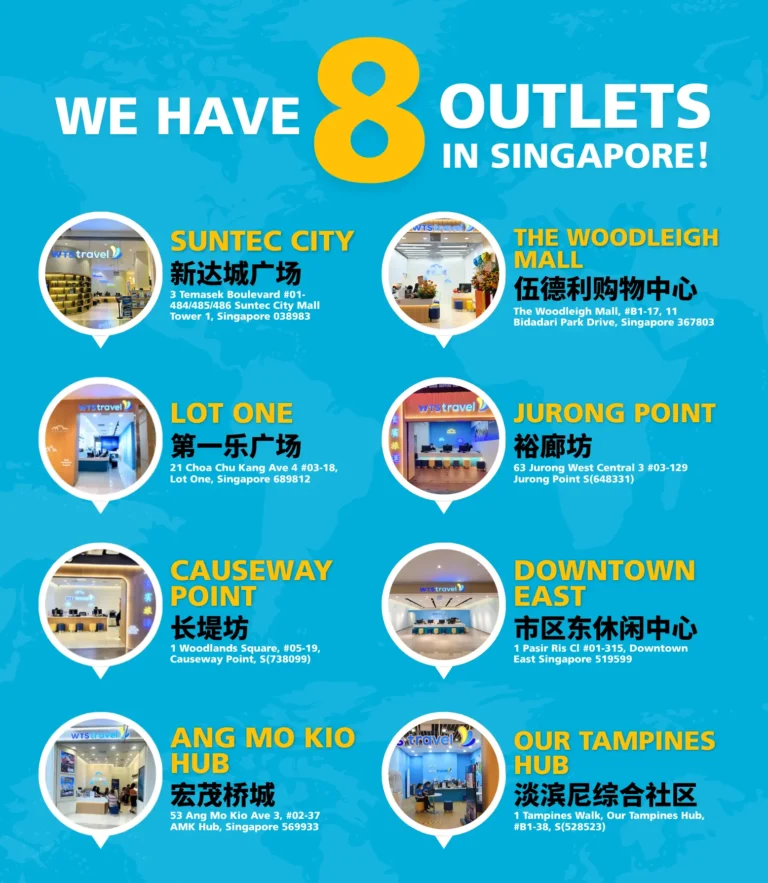 WE HAVE 8 OUTLETS