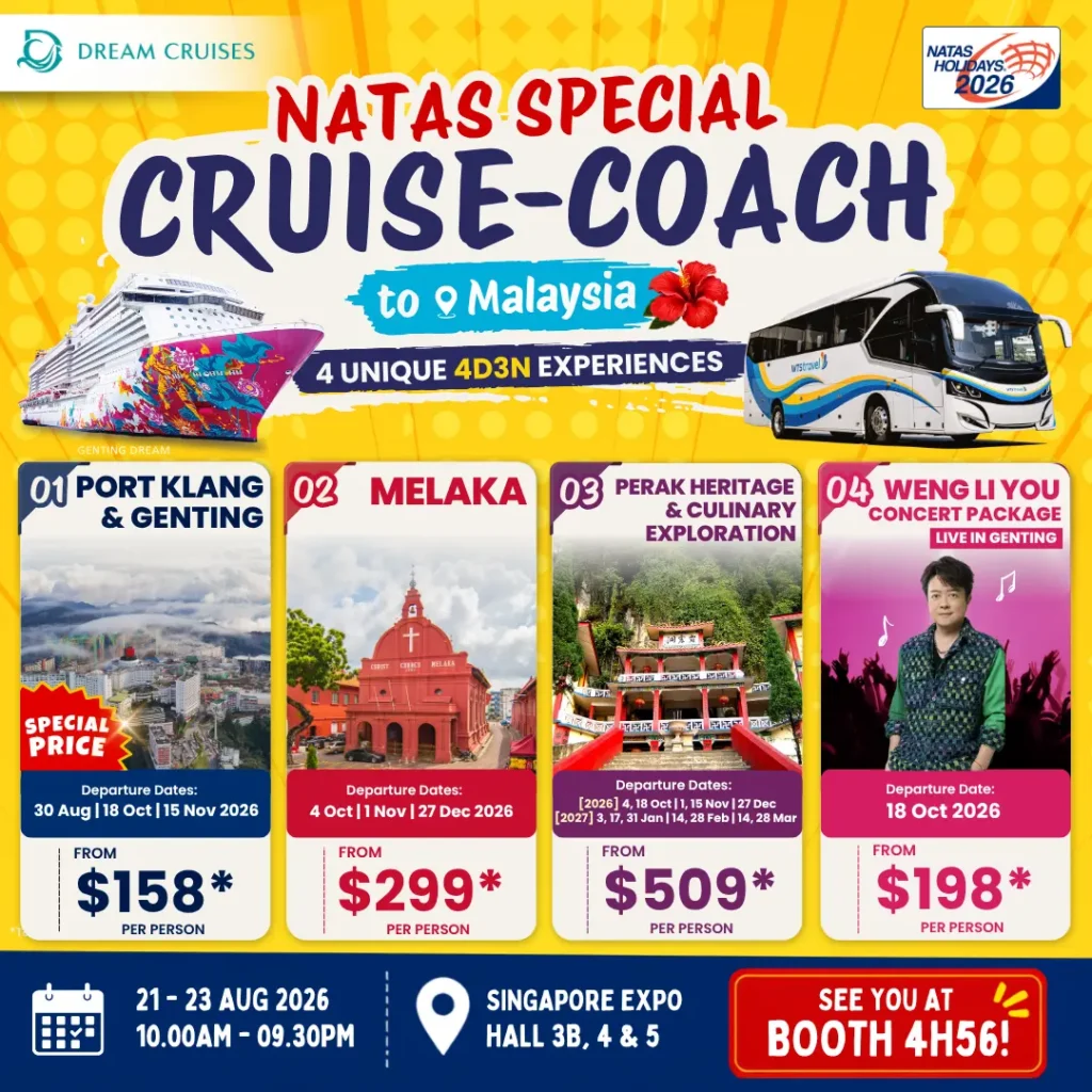 21-23 AUG 2026 | NATAS HOLIDAYS DEALS ARE HERE! 16 WTS x SDC NATAS Holidays 2026